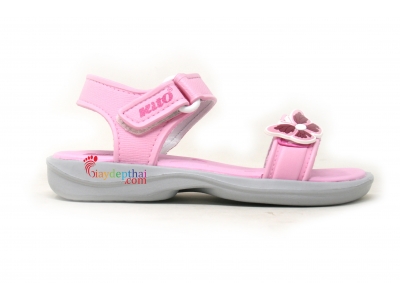  Giày Sandal Thái Lan cho bé gái Kito YC3017 (Hồng)