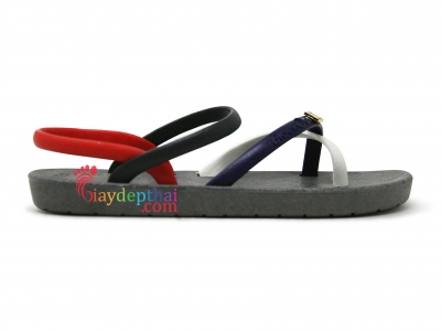 Giày Sandal Thái Lan Blackout (Xám Trắng Tím)