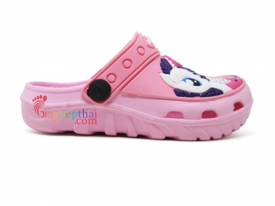 Giày sục Thái Lan Bé Gái Pony Adda 54U12 (Hồng Nhạt)