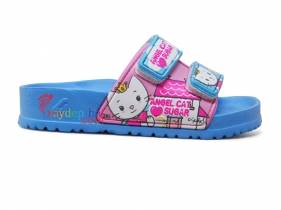 Dép Thái Lan Bé Gái Apple Hello Kitty AP 3981 (Xanh)
