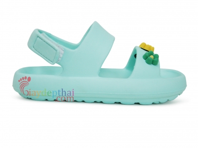 Sandal Bé Gái Thái Lan Monokids Quest 2 FW (Xanh Ngọc)