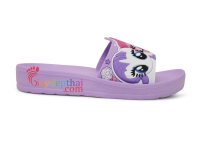 Dép Thái Lan Bé Gái ngựa Pony Adda 82Z37 (Tím)