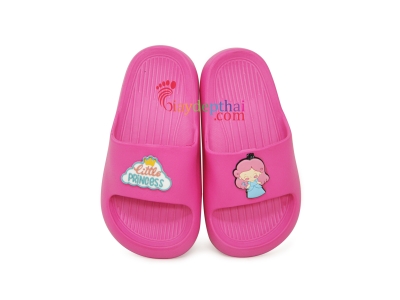 Dép Thái Lan Bé Gái Monokids AD01 FT2 Công Chúa (Hồng Đậm)