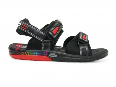  [SIZE ĐẠI] Sandal Thái Lan ADDA 2N36 (Đen Đỏ) (44-46)