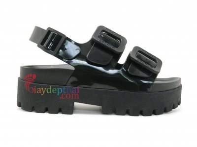 Giày Sandal Thái Lan Monobo Super Jello 2 Plus (Đen)