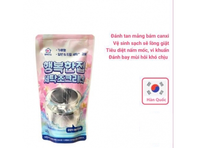 Bột vệ sinh lồng máy giặt Hàn Quốc 400g