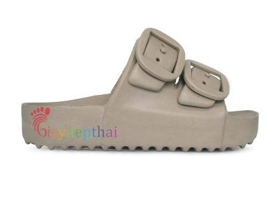 Dép  nữ Thái Lan quai ngang Moniga 9 High SP (Xám)