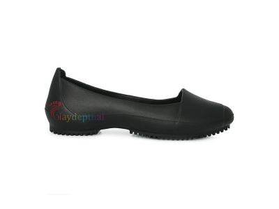 Giày nhựa nữ Thái Lan Moniga MNG Winter 1 (Đen)