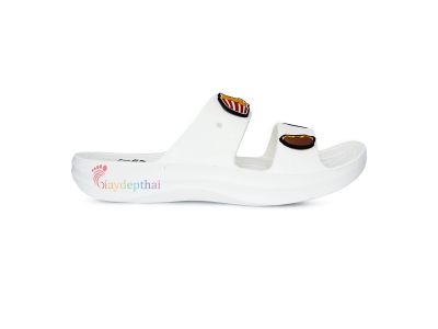 Dép nữ Thái Lan hai quai Adda 58P01 (Trắng)