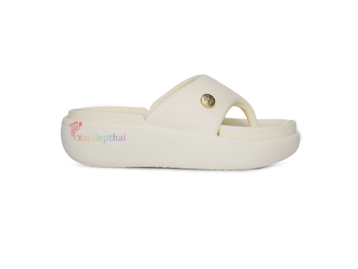 Dép Thái Lan quai kẹp Konnichiwa Junko cao 5p (Trắng)
