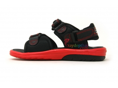 Sandal Bé Trai Thái Lan Adda 2N36 (Đen Đỏ) (Size 32-34)