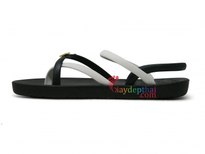 Giày Sandal Thái Lan Blackout (Đen Đen Trắng)