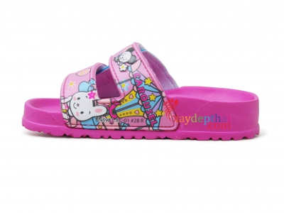 Dép Thái Lan Bé Gái Apple Hello Kitty AP 3981 (Hồng Đậm)