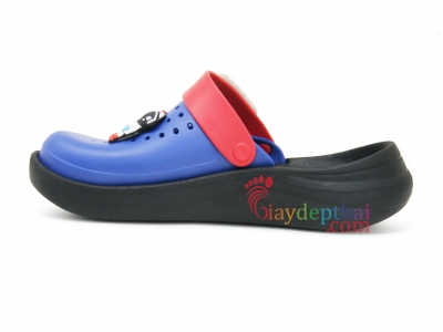 Giày sục Thái Lan Bé Gái Monokid DN01 (Đen Xanh)