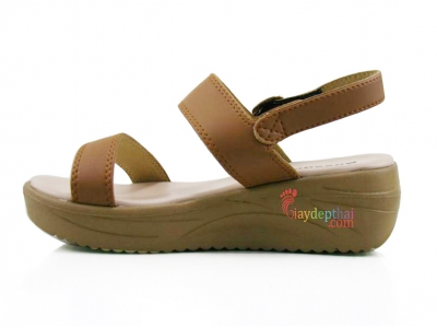 Giày Sandal Thái Lan Mossono YW570 (NÂU)