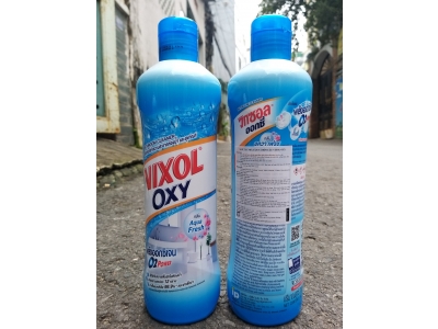 Nước tẩy bồn cầu & nhà tắm đậm đặc Vixol Oxy 700ml