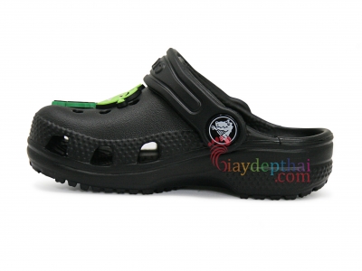 Giày sục bé trai Crocs Classic Clog (Đen)