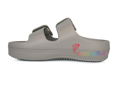 Dép  nữ Thái Lan quai ngang Moniga MNG Toast (Xám)