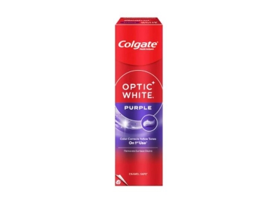 Kem đánh răng Colgate Optic White Purple 150g