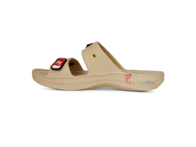 Dép nữ Thái Lan hai quai Adda 58P01 (Kem)