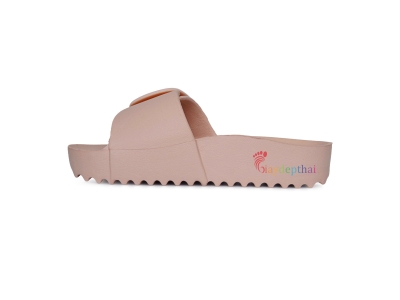 Dép Nữ Thái Lan Quai Ngang Moniga 8 High (Hồng), cao 3.5p