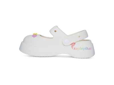 Giày sục nữ Thái Lan Konnichiwa Ami (Kem)