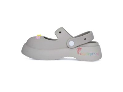 Giày sục nữ Thái Lan Konnichiwa Ami (Xám)