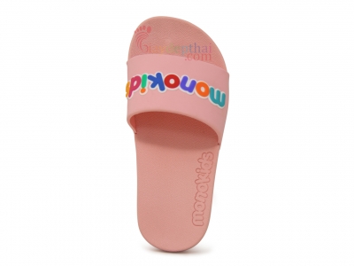 Dép Thái Lan Bé Gái Monokid Rainbow (Hồng)