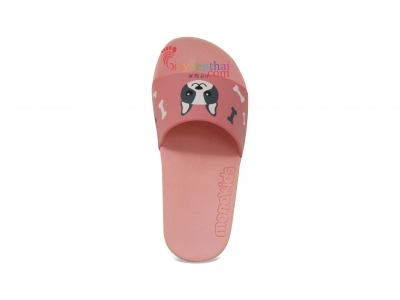 Dép Thái Lan Bé Gái Monokid 004 (Hồng)