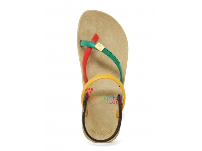 Giày Sandal Thái Lan Blackout (Vàng Đỏ Xanh)