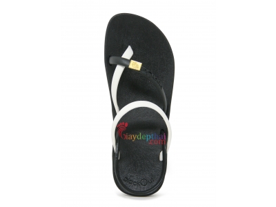 Giày Sandal Thái Lan Blackout (Đen Đen Trắng)