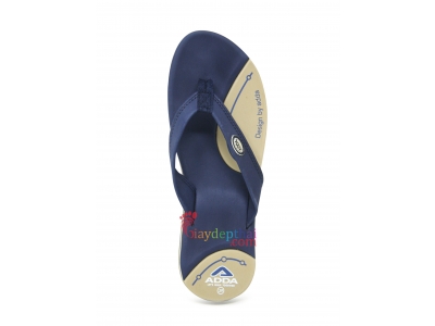 Dép Thái Lan Quai Kẹp ADDA 2534 (Navy-Gold)