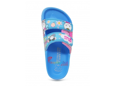 Dép Thái Lan Bé Gái Apple Hello Kitty AP 3981 (Xanh)