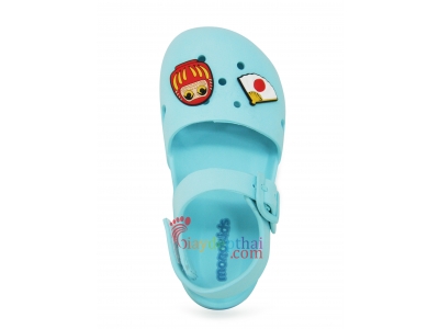 Sandal Bé Gái Thái Lan Monokids Quest 5JP (Xanh da trời)