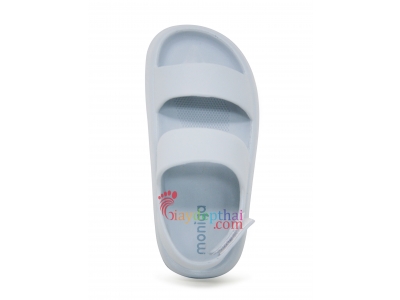 Sandal Bé Gái Thái Lan Monokids Quest 2 (Xám Xanh)