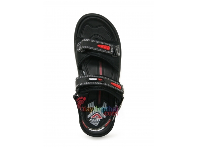  [SIZE ĐẠI] Sandal Thái Lan ADDA 2N36 (Đen Đỏ) (44-46)