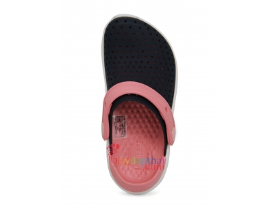 Giày sục bé trai bé gái Crocs Literide Clog Kids (Hồng Đen)