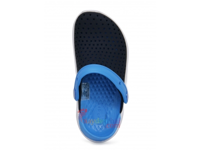 Giày sục bé trai bé gái Crocs Literide Clog Kids (Xanh Navy)