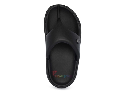 Dép Thái Lan quai kẹp Konnichiwa Junko cao 5p (Đen)