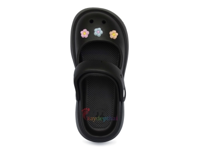 Giày sục nữ Thái Lan Konnichiwa Ami (Đen)