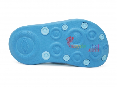 Giày sục Thái Lan Bé Gái Monokid DN01 (Xanh Blue)