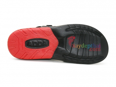  [SIZE ĐẠI] Sandal Thái Lan ADDA 2N36 (Đen Đỏ) (44-46)