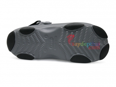 Giày sandal nam Crocs Classic All-Terrain hai quai ngang (Xám)