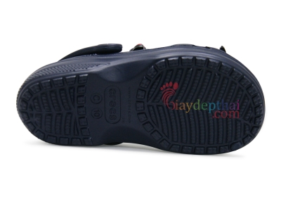 Sandal bé trai bé gái Crocs hai quai (Navy)