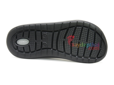 Giày sục nam nữ Crocs Literide (Đen)