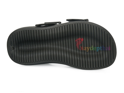 Dép  nữ Thái Lan quai ngang Moniga MNG Toast (Đen)