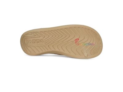 Dép nữ Thái Lan hai quai Adda 58P01 (Kem)