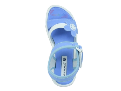 Giày Sandal Thái Lan cho bé gái Gambol GK24006 (Xanh)