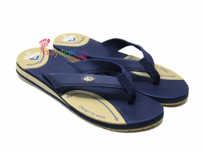 Dép Thái Lan Quai Kẹp ADDA 2534 (Navy-Gold)