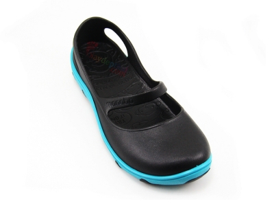 Giày nhựa Thái Lan Monobo Tammy (Đen đế xanh)